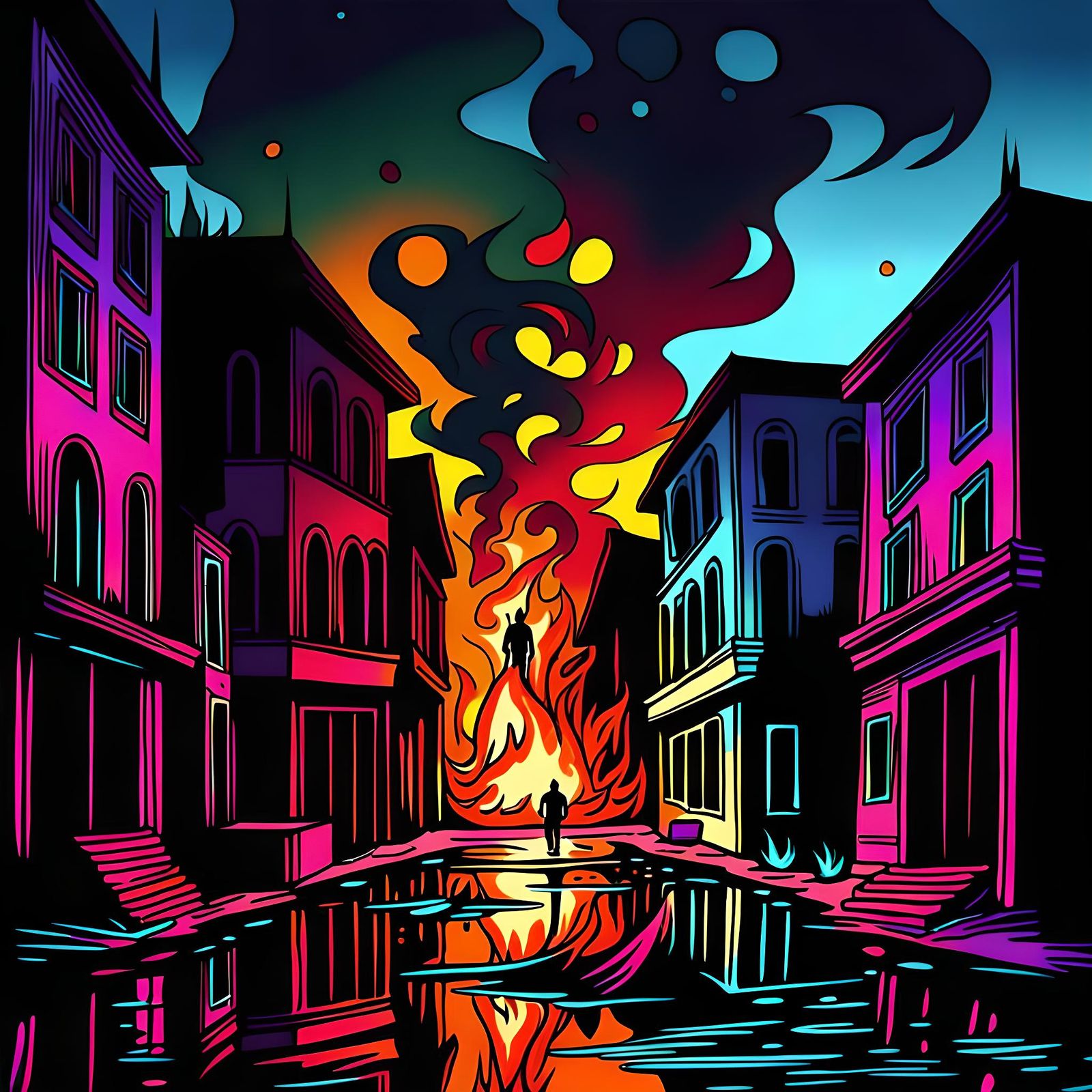 Gothic Baroque Armageddon: A Dystopian Firestorm