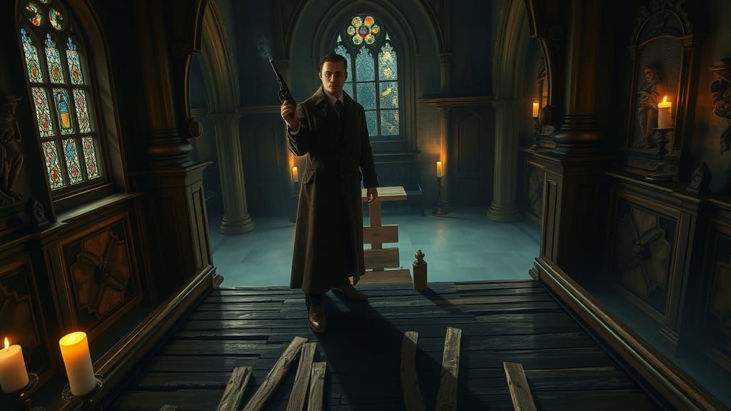 Victorian Church Horror: Fall from the Belfry