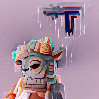 AI Generated Image From Empty Prompt