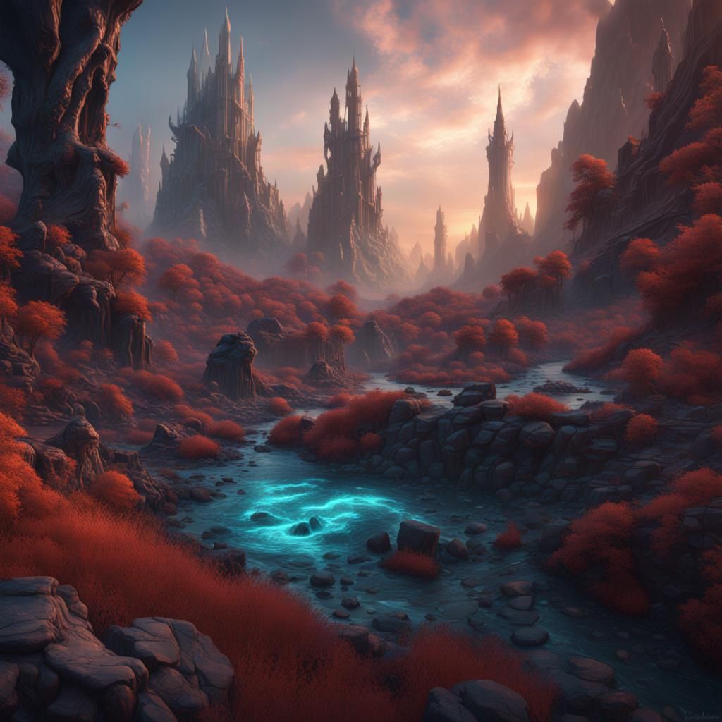 Fantastical Amorphous Transmogrification in Detailed Matte P...