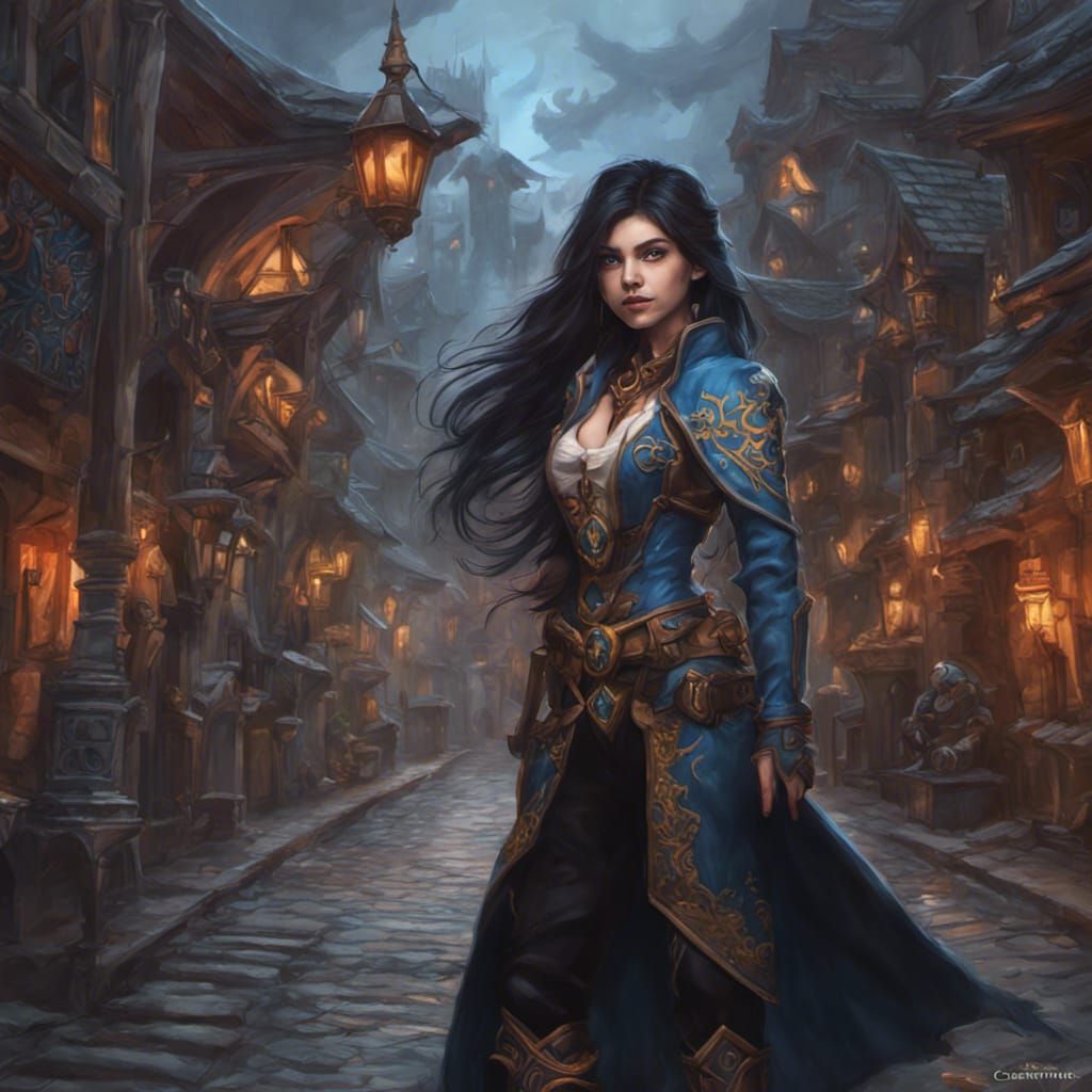 Chrissy Costanza as Mage in Stormwind