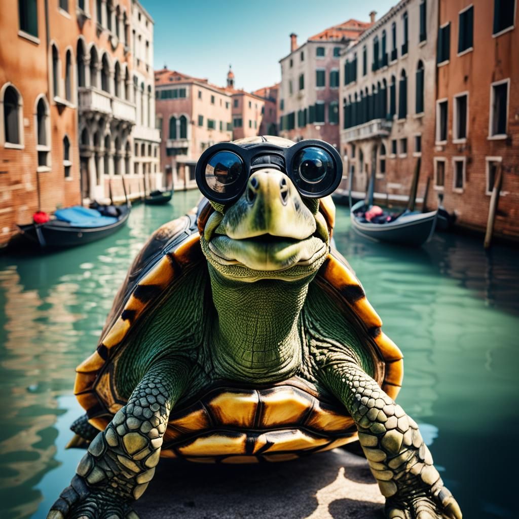 Turtle in Venice 🐢