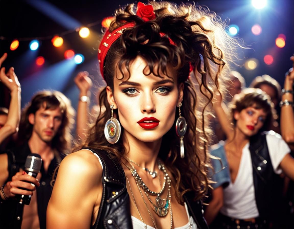 1990s Dream Girl: Rocker Gypsy Portrait