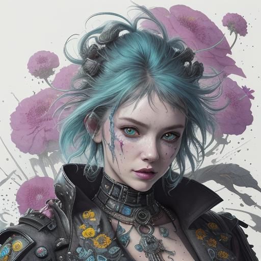 Hyperrealistic Cat Oracle with Swirling Visions