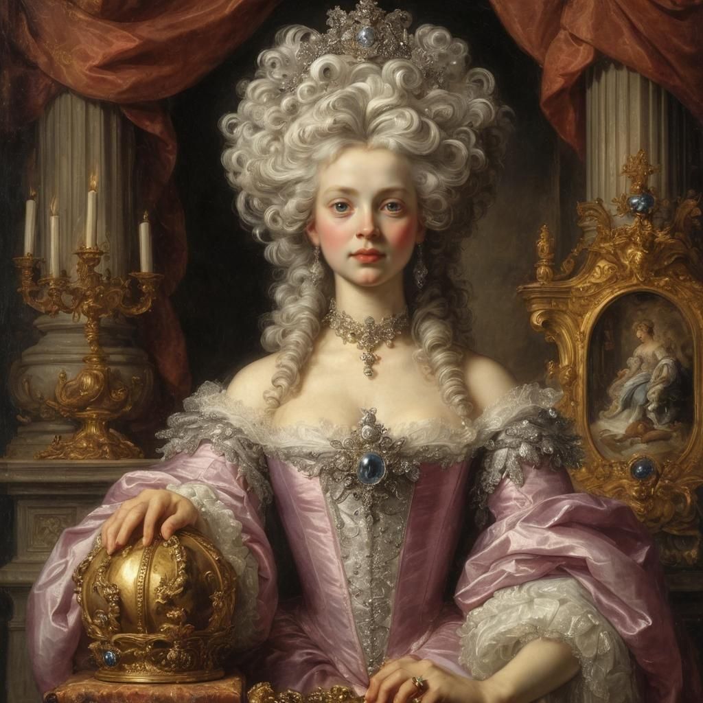 Baroque Inspired Classical Scene