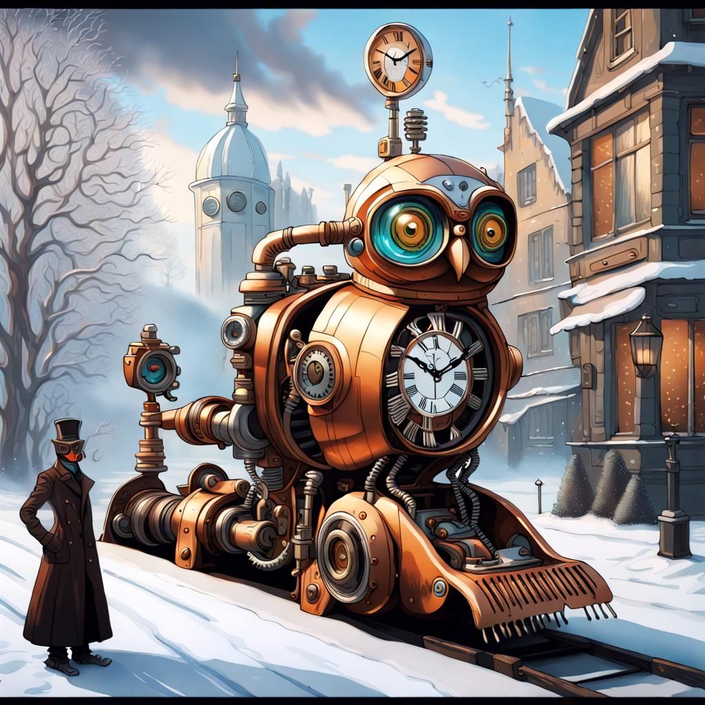 Steampunk Winter Wonderland
