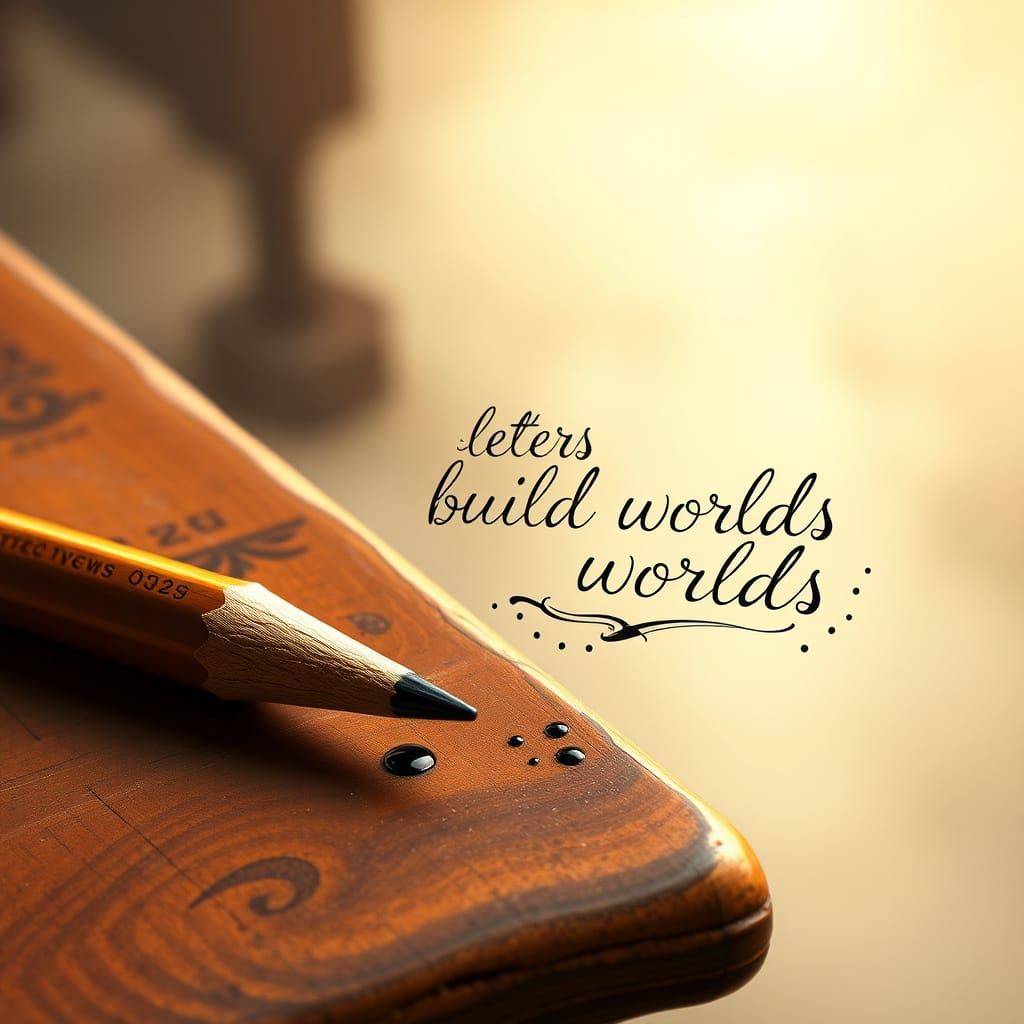 Elegant Vintage Writing Instruments in Warm Earthy Tones