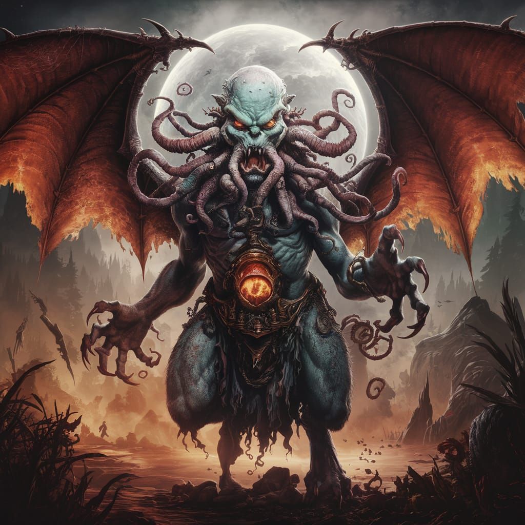 Cthulhu Book Cover Art: Fifth of October