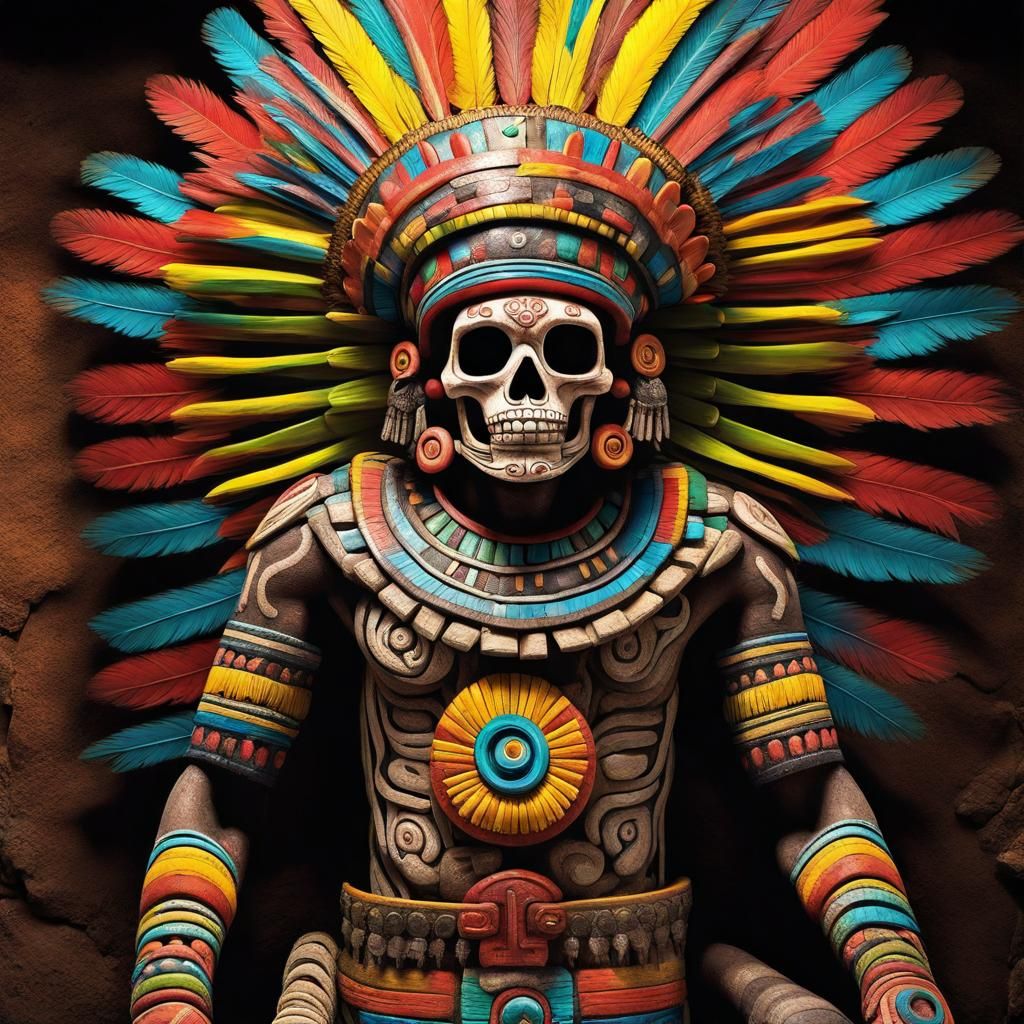 Mictlantecuhtli: God of Death in the Underworld