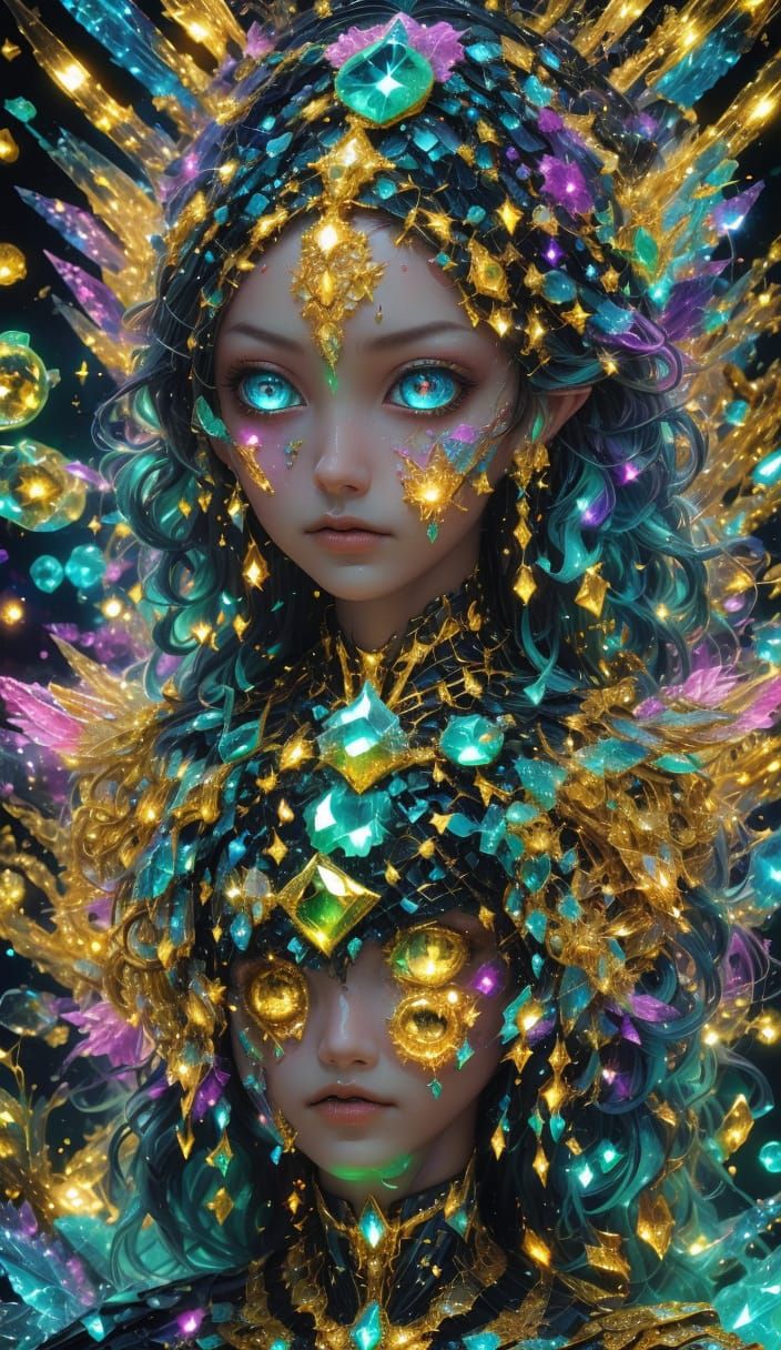 Digital Matte Painting: World Reborn in Radiant Chaos