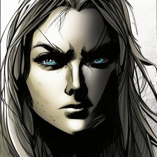 Detailed Comic Book Portrait in Unreal Engine 5