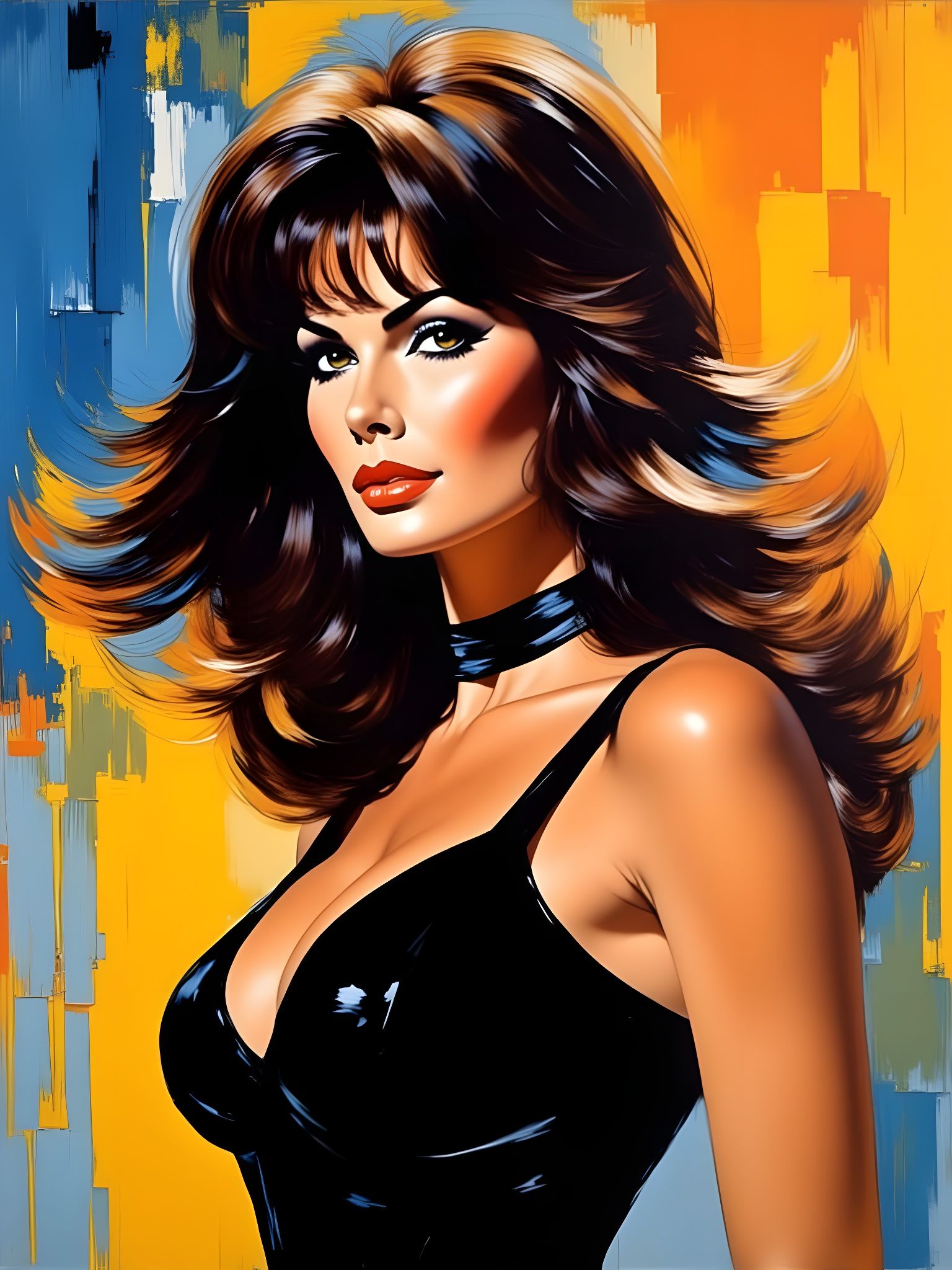 Impressionist Starlet in Palm Springs