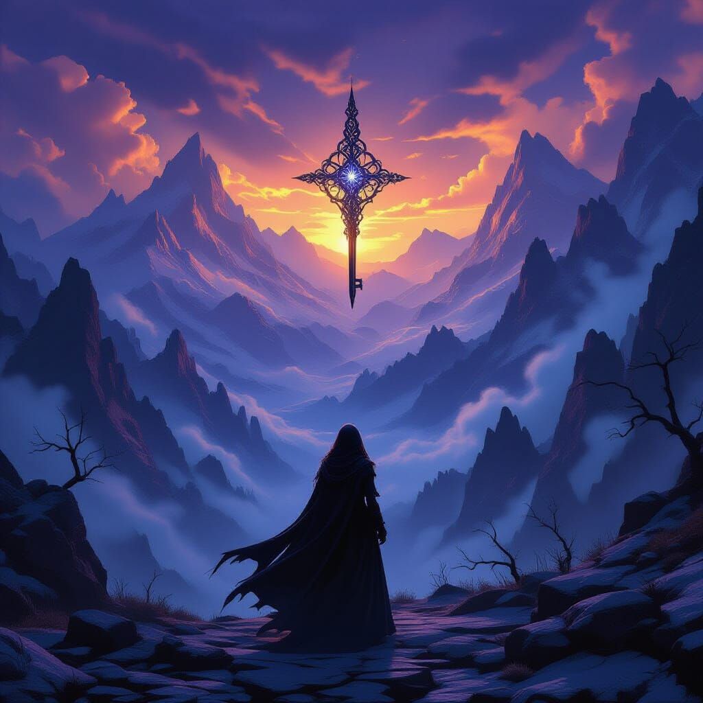 Aelia's Spectral Key: Dark Fantasy Revelation