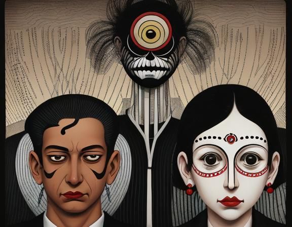 People in Style of Zupa, Olbinski, Kaneko