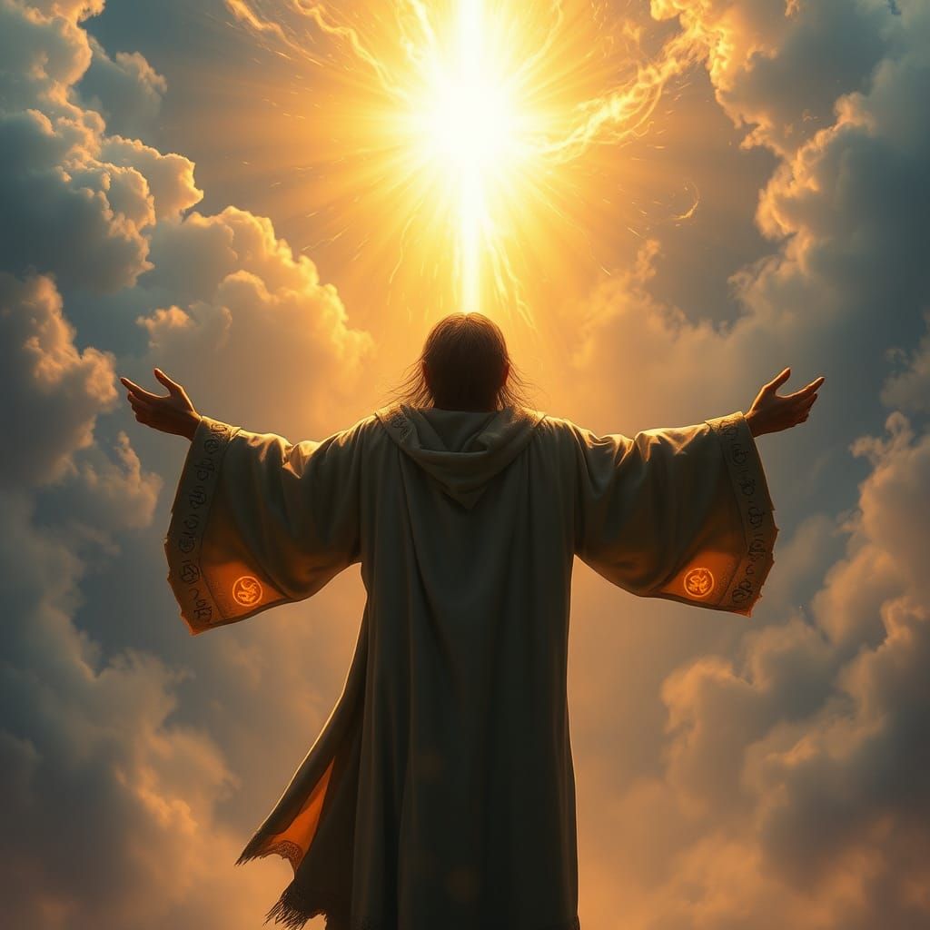 Reaching for Ethereal Light: A Digital Matte Painting