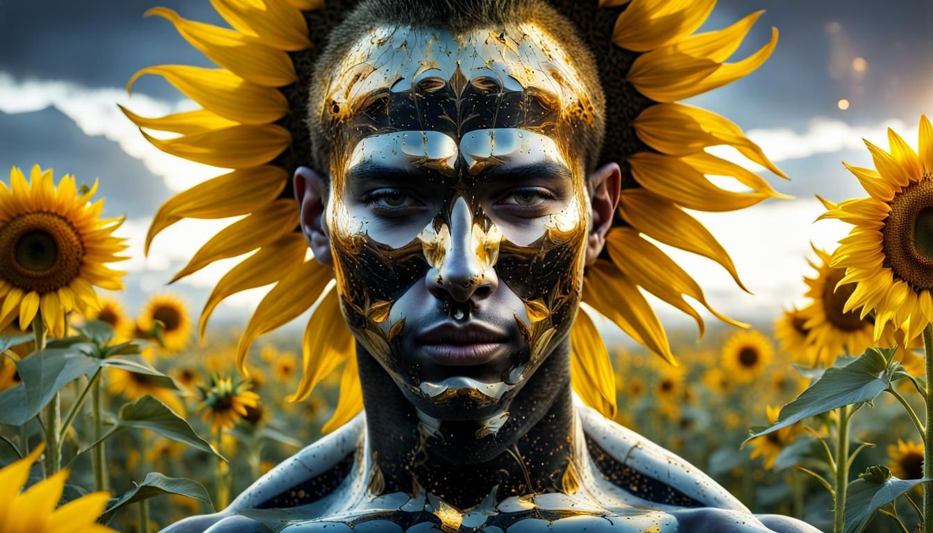 King of Sunflowers: Seven Deadly Sins Fantasy Art