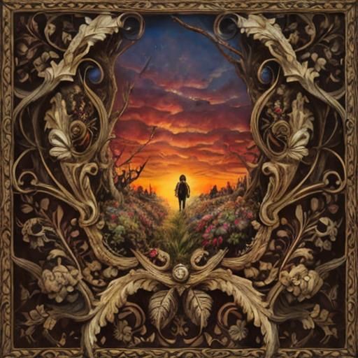 AI Interpretation of "DeviantArt"