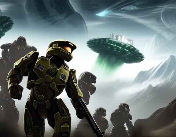 Halo Spartans Meet Lord of the Rings