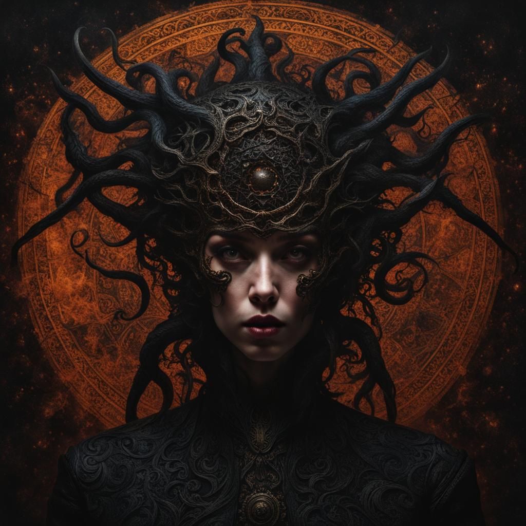 Eldritch Cosmic Horror Stares Intensely