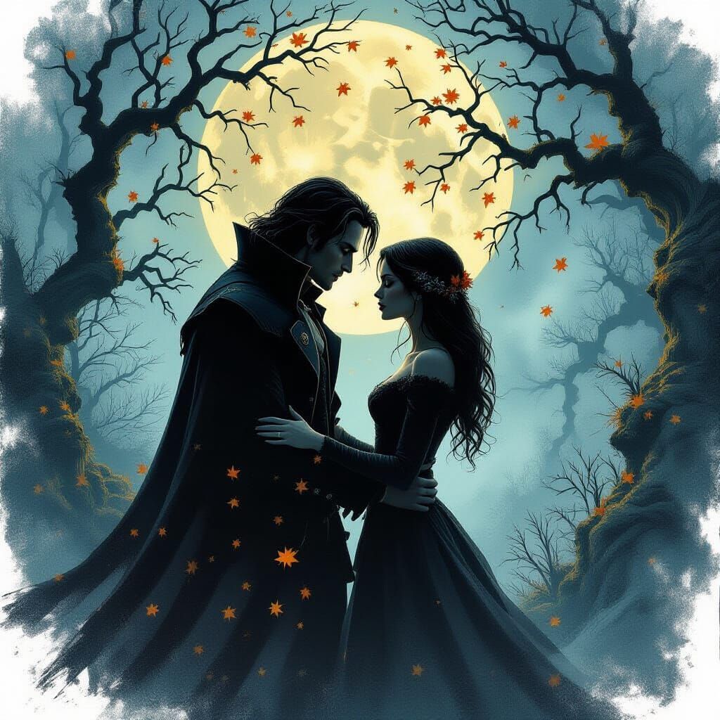 Vampire Drawn to Mortal Scented Like Autumn Woods