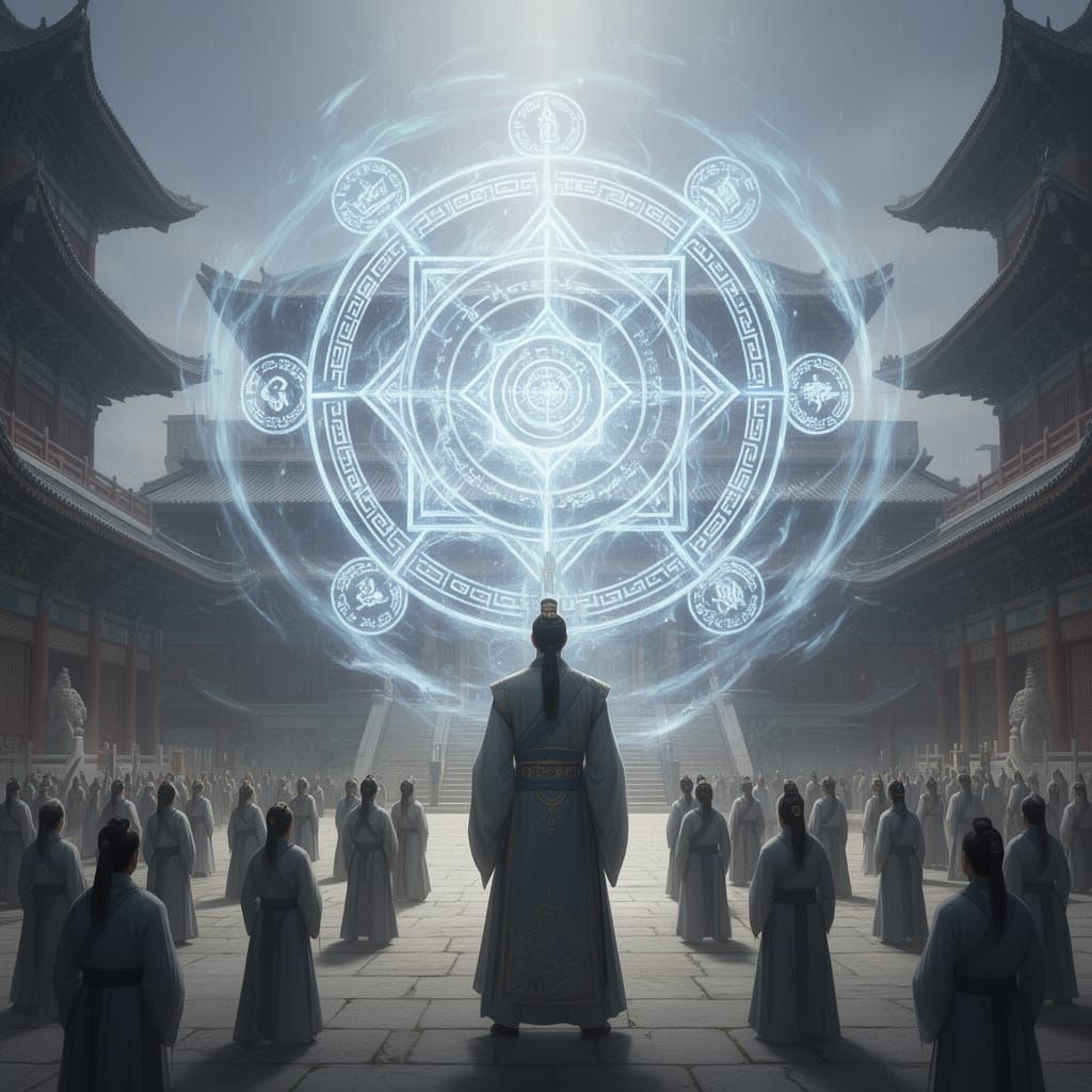 Xianxia Sect Patriarch Reveals Power in Grand Courtyard