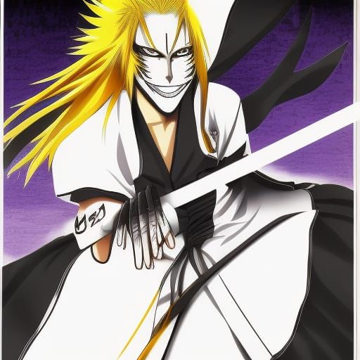 Ichigo Bleach Anime Key Visual Art