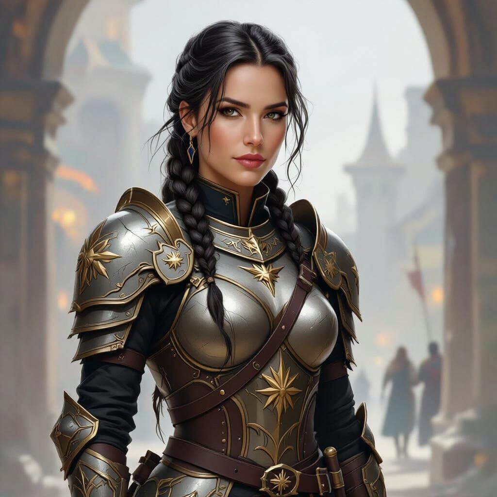 Commander Kaelthorn: Dark Fantasy Concept Art