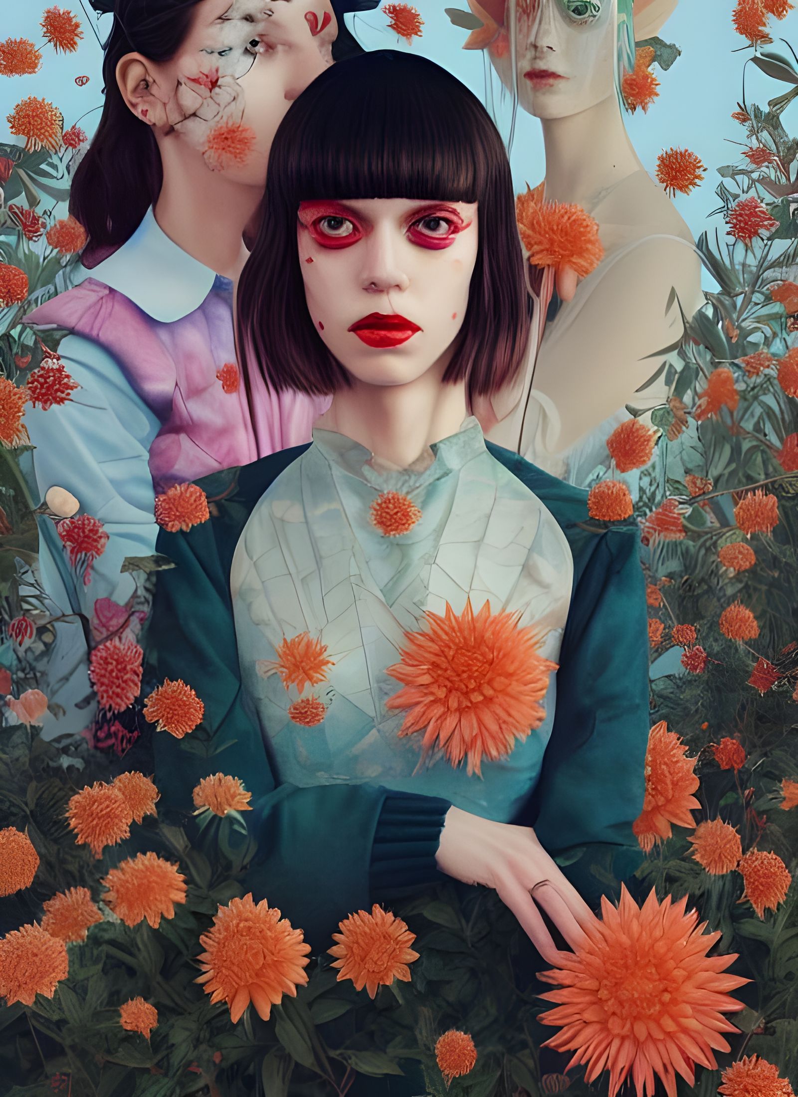 Ornate Fashion Portraits in Orientalia Style