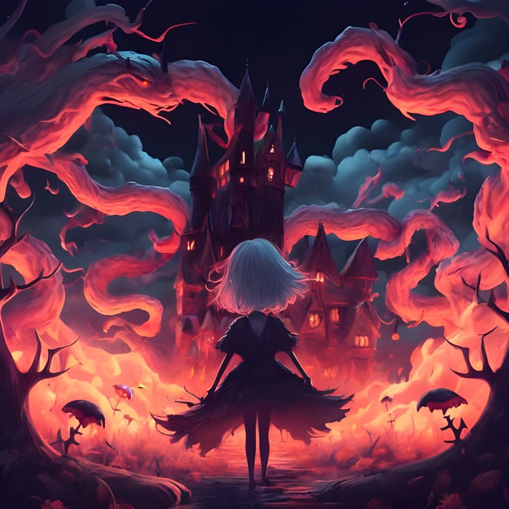 Ethereal Ghostly Figure Generated by AI