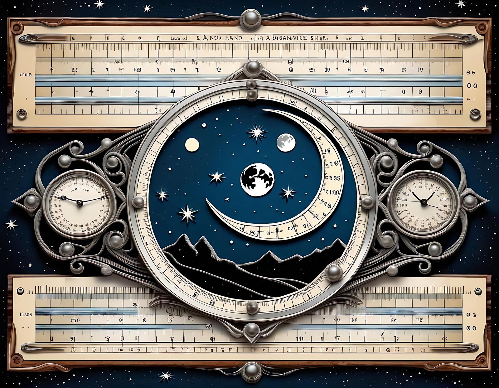 The Celestial Slide Rule