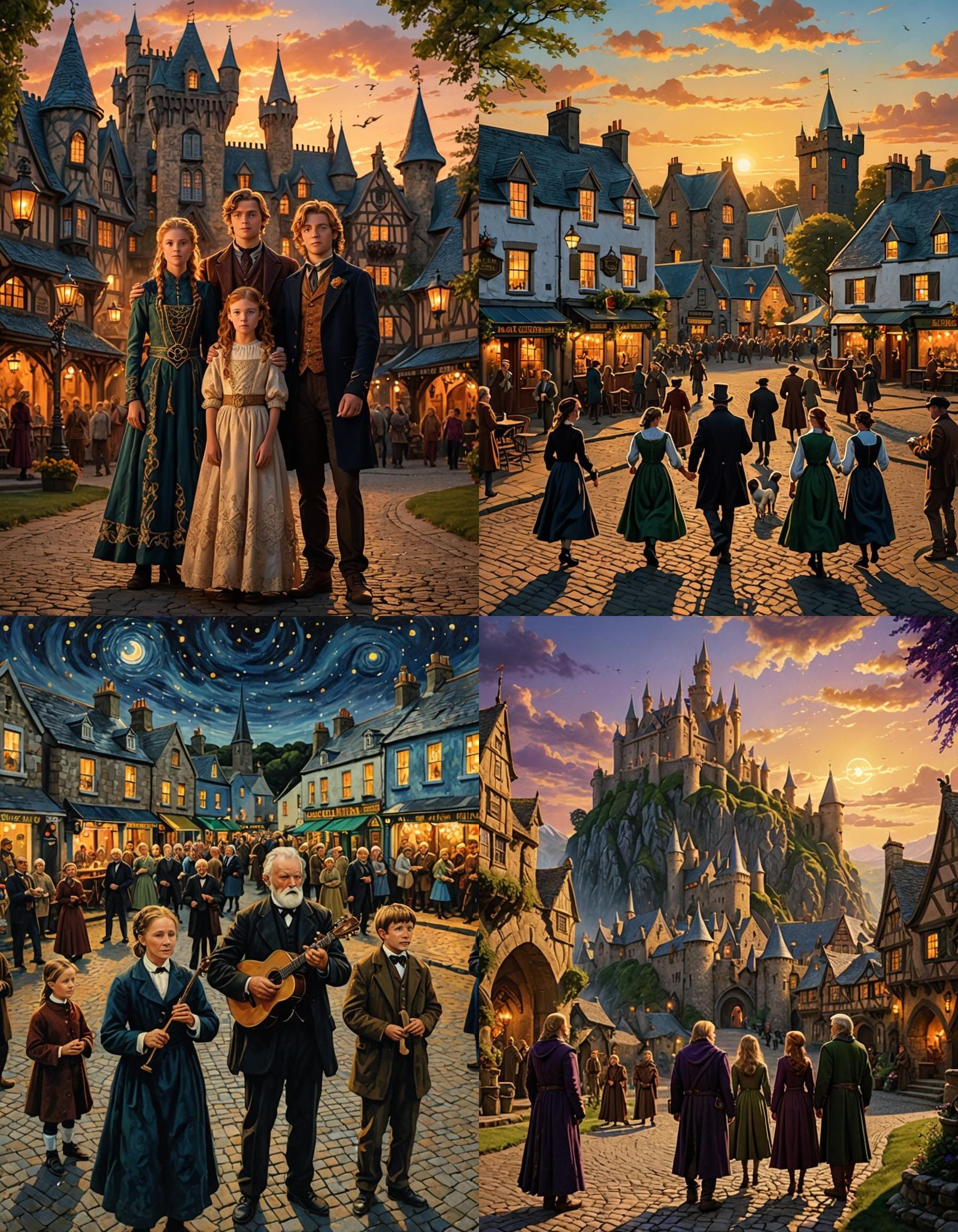 Quaint Irish Village, Fair Haven: A Glimpse of 1880s Life