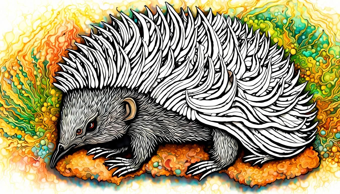 Echidna's Healing Journey Through Earth's Wonders