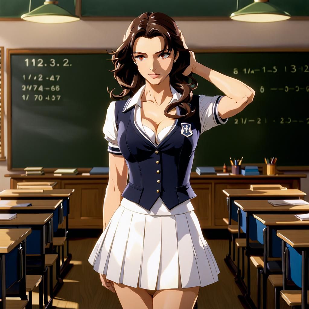 Anime High School Girl