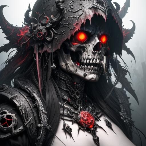 Horrific God of Death Emerges from Abyss