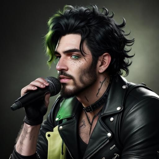 Bruised Cajun Punk Rocker Sings