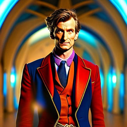Doctor Who Trapped: Dynamic Artstation Painting