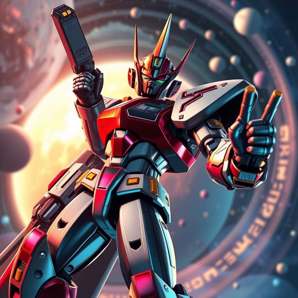 Londo Mollari as 80s Anime Mecha Character