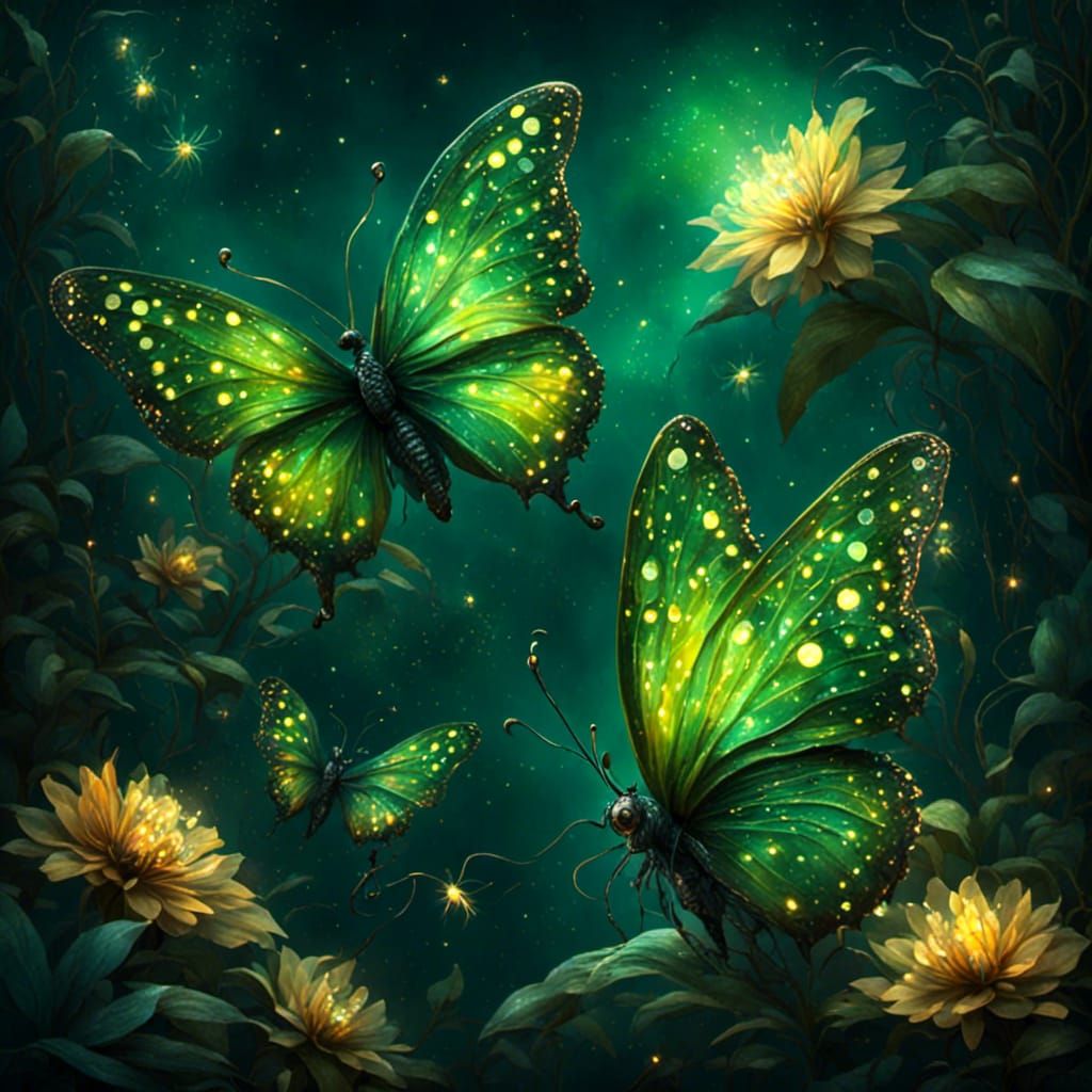Magic butterflies