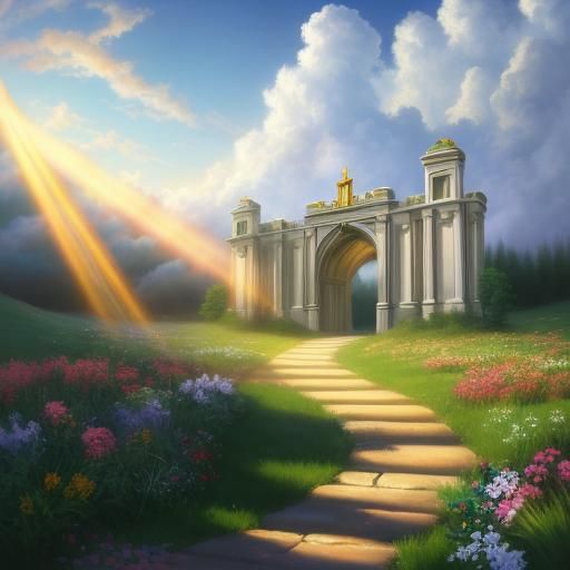 Heaven's Gates: Divine Sunshine and Soft Focus