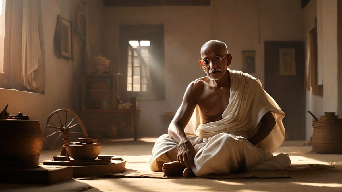 Mahatma Gandhi - epitomizes resilience