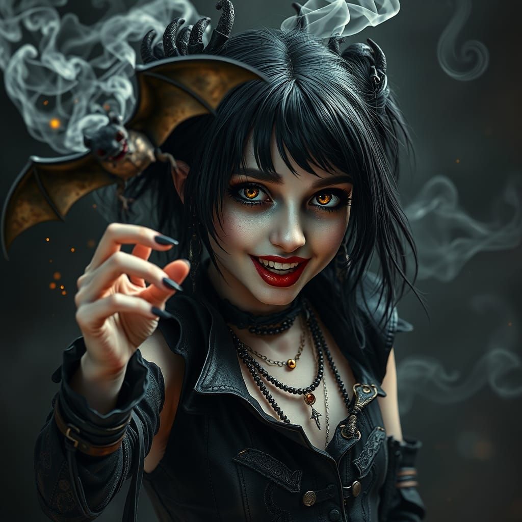 Vampire Bat Girl
