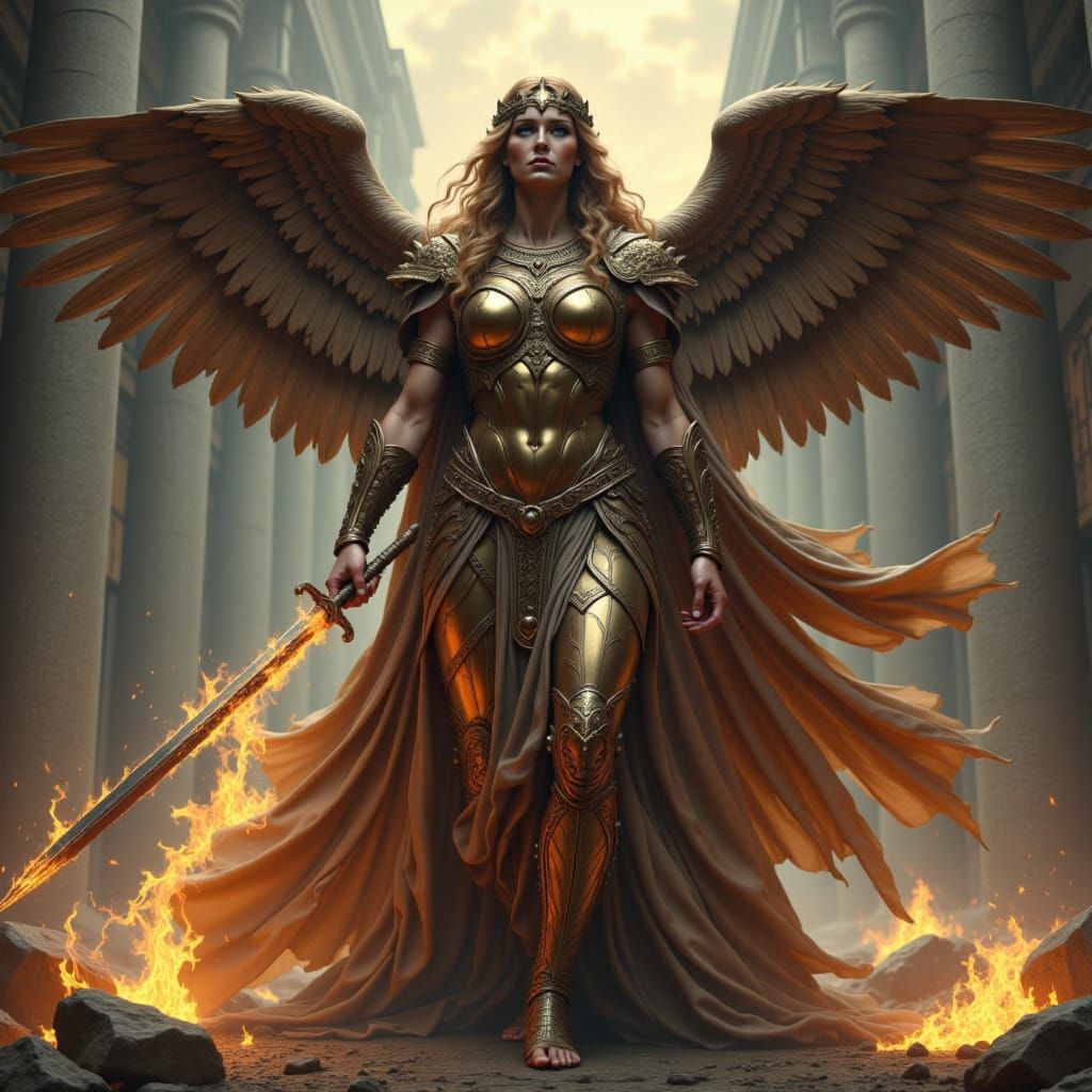 Minerva Ultor: Goddess of Wisdom and Vengeance
