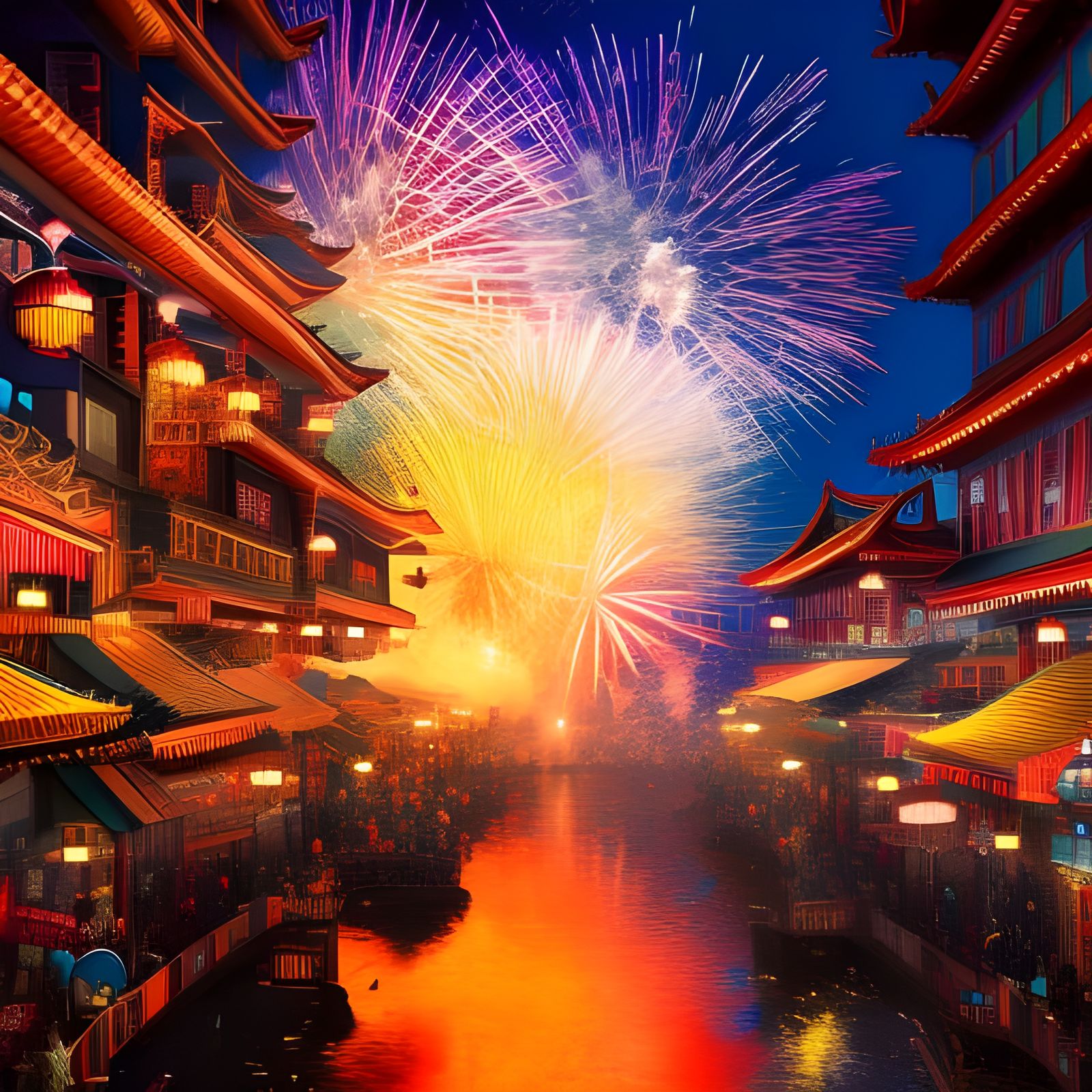 Chinatown fireworks 4