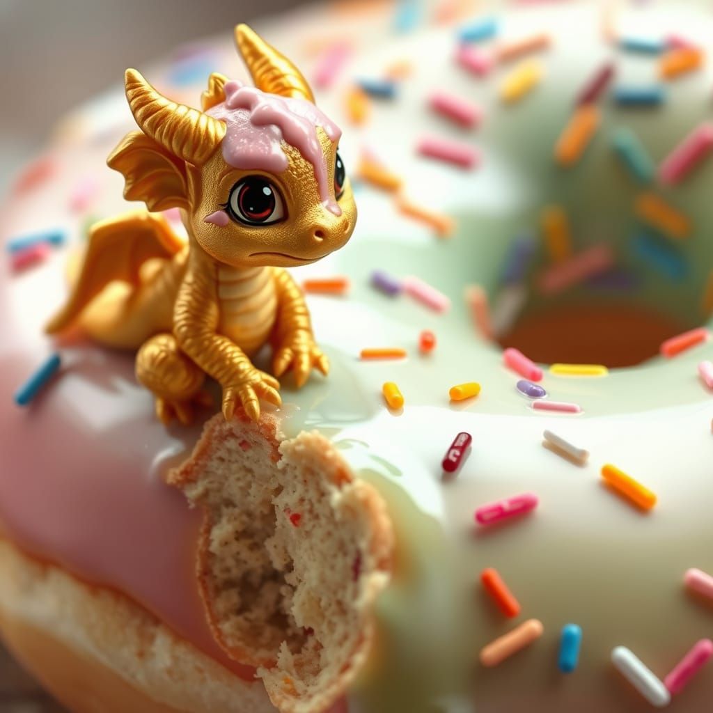 Gold Dragon's Donut Delight
