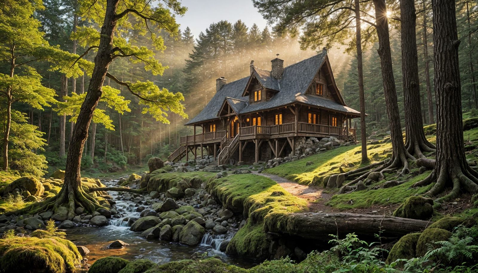 Elven Lodge in Pine Woods: Photography