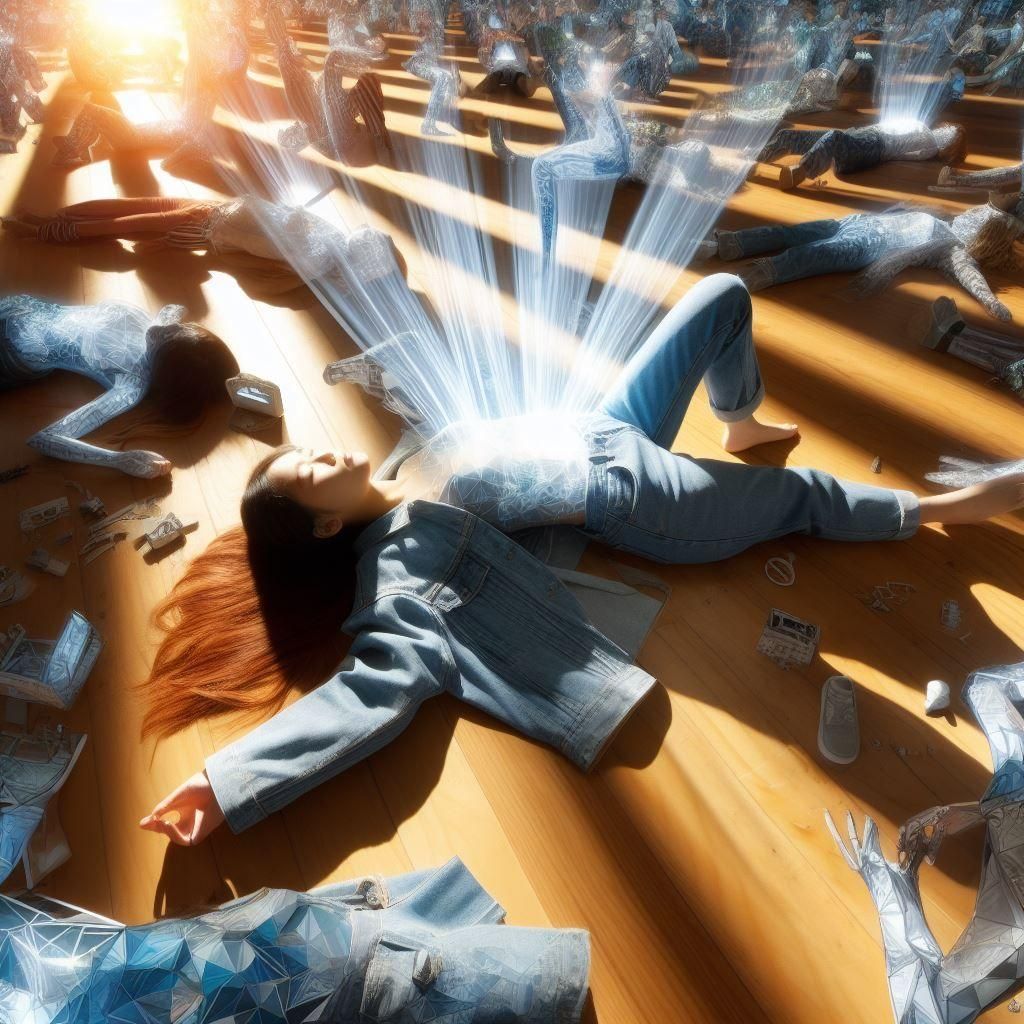 Neon Cityscape at Night in Cyberpunk Style