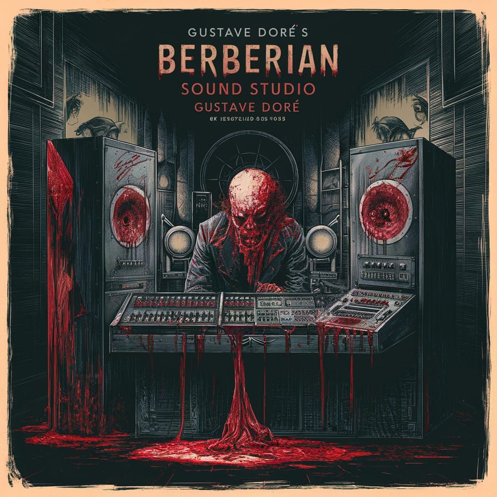 Horrifying Berberian Sound Studio Scene in 8k, Illustrative ...