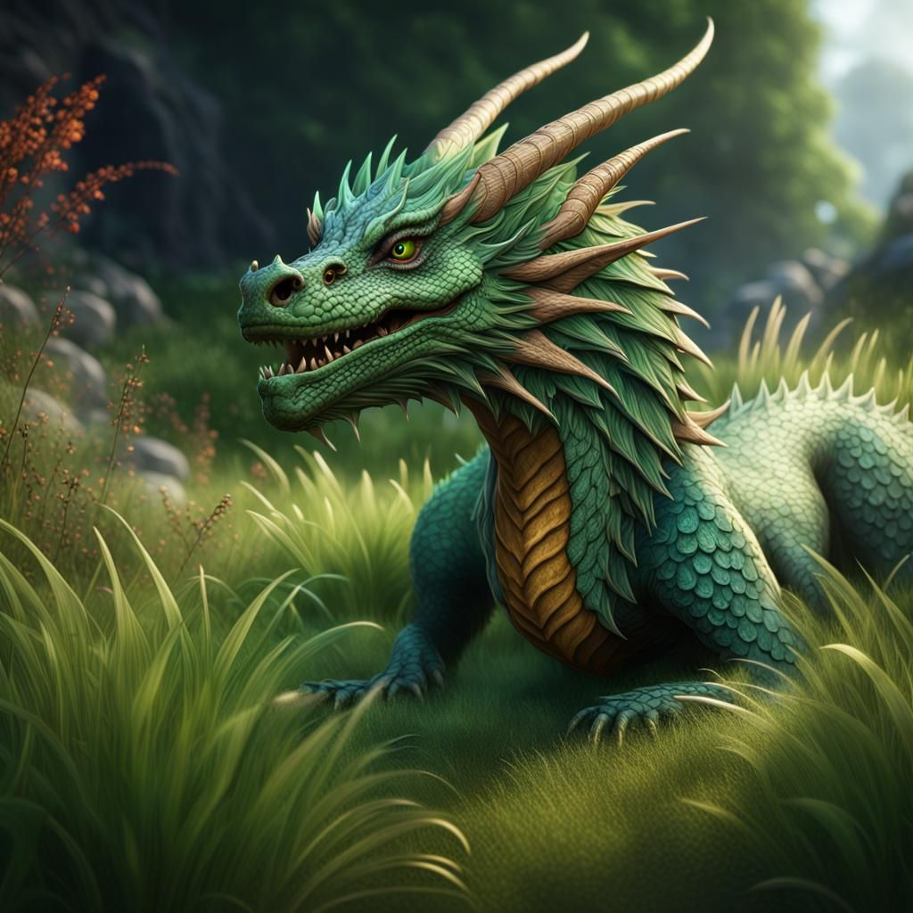 Grass dragon