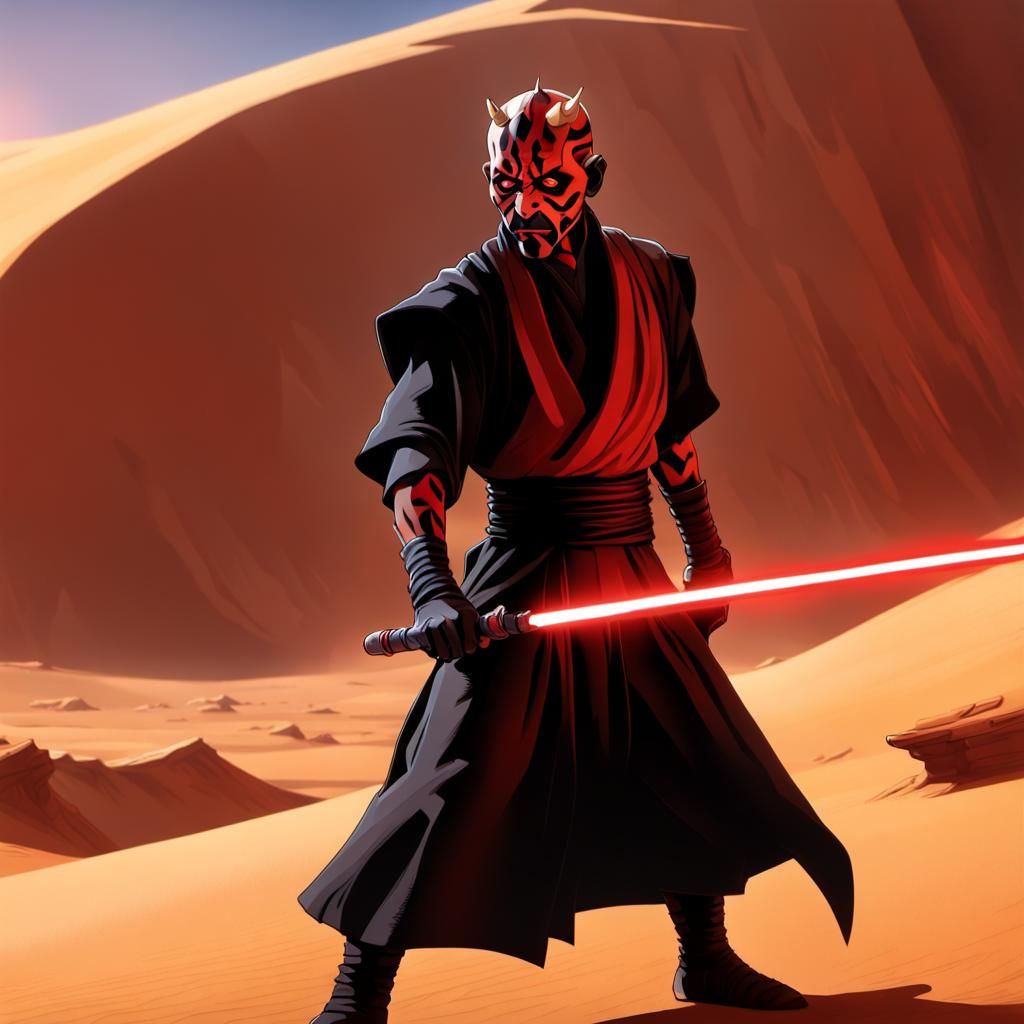 Darth Maul, Unstoppable Force of the Tatooine Desert