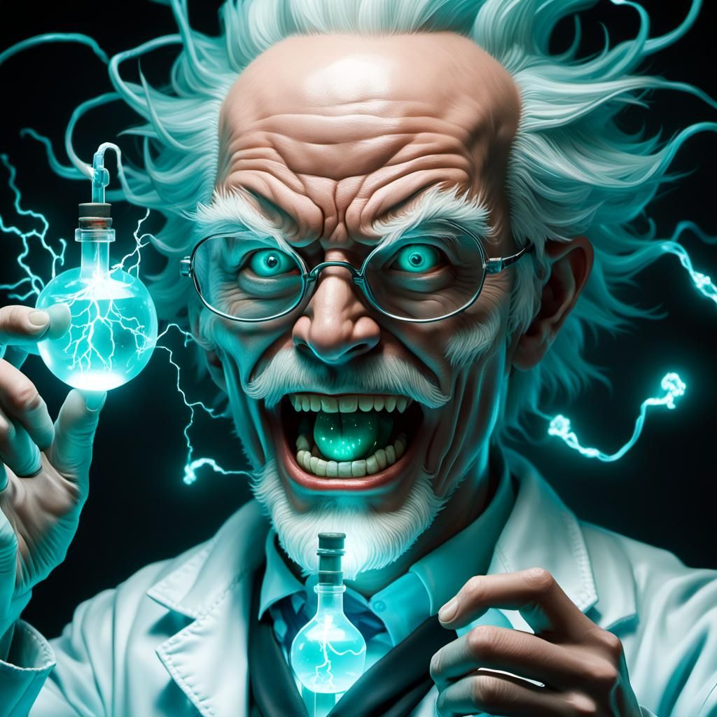Crazy scientist